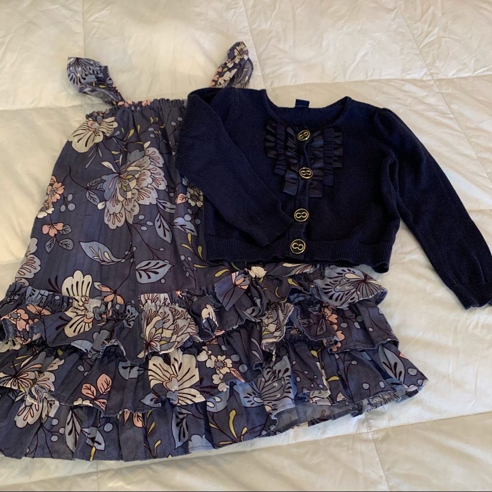 Baby Gap Dress/Cardigan
